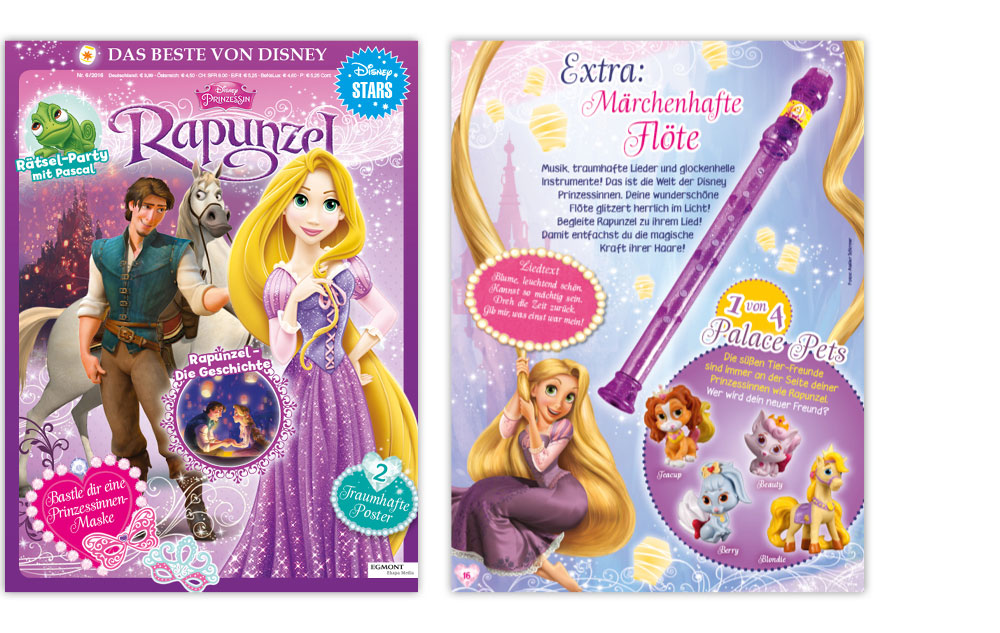 Magazin Disney Stars: Rapunzel 