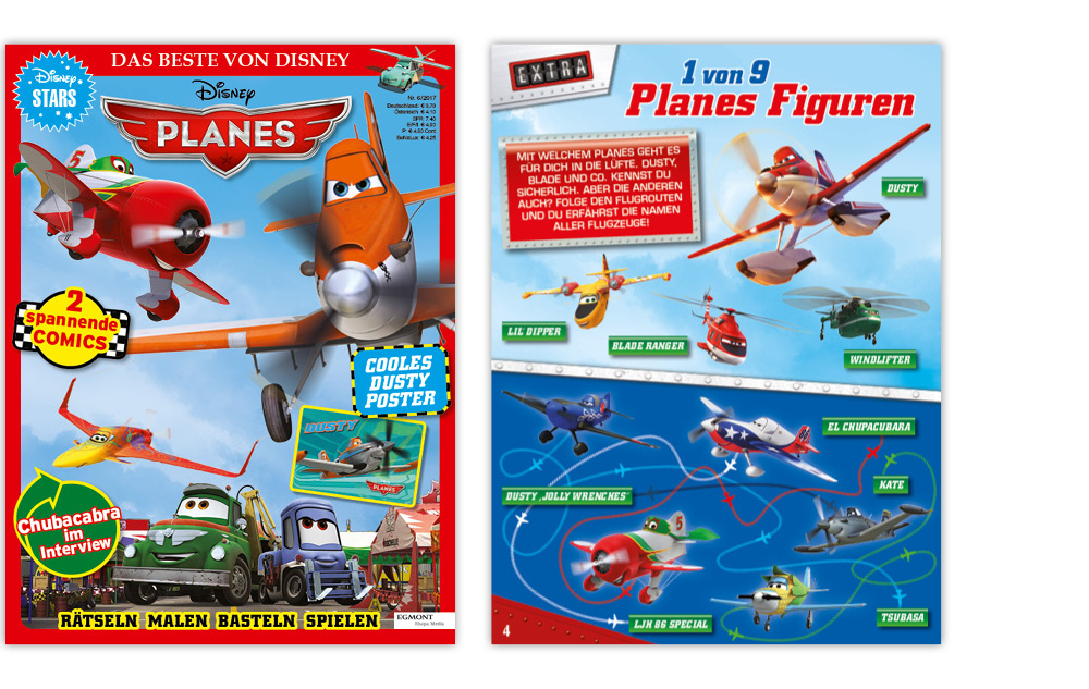 Magazin Disney Stars: Planes