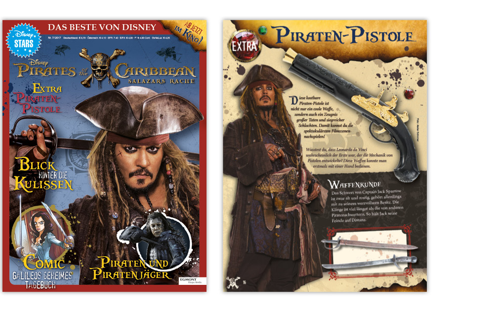 Magazin Disney Stars: Pirates of the Caribbean